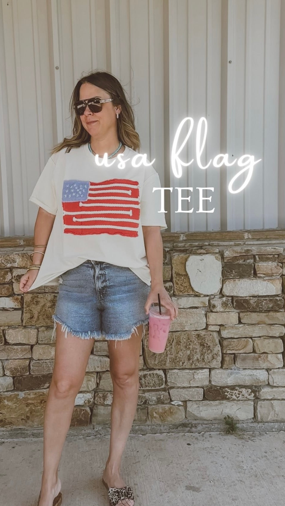 USA Flag Tee