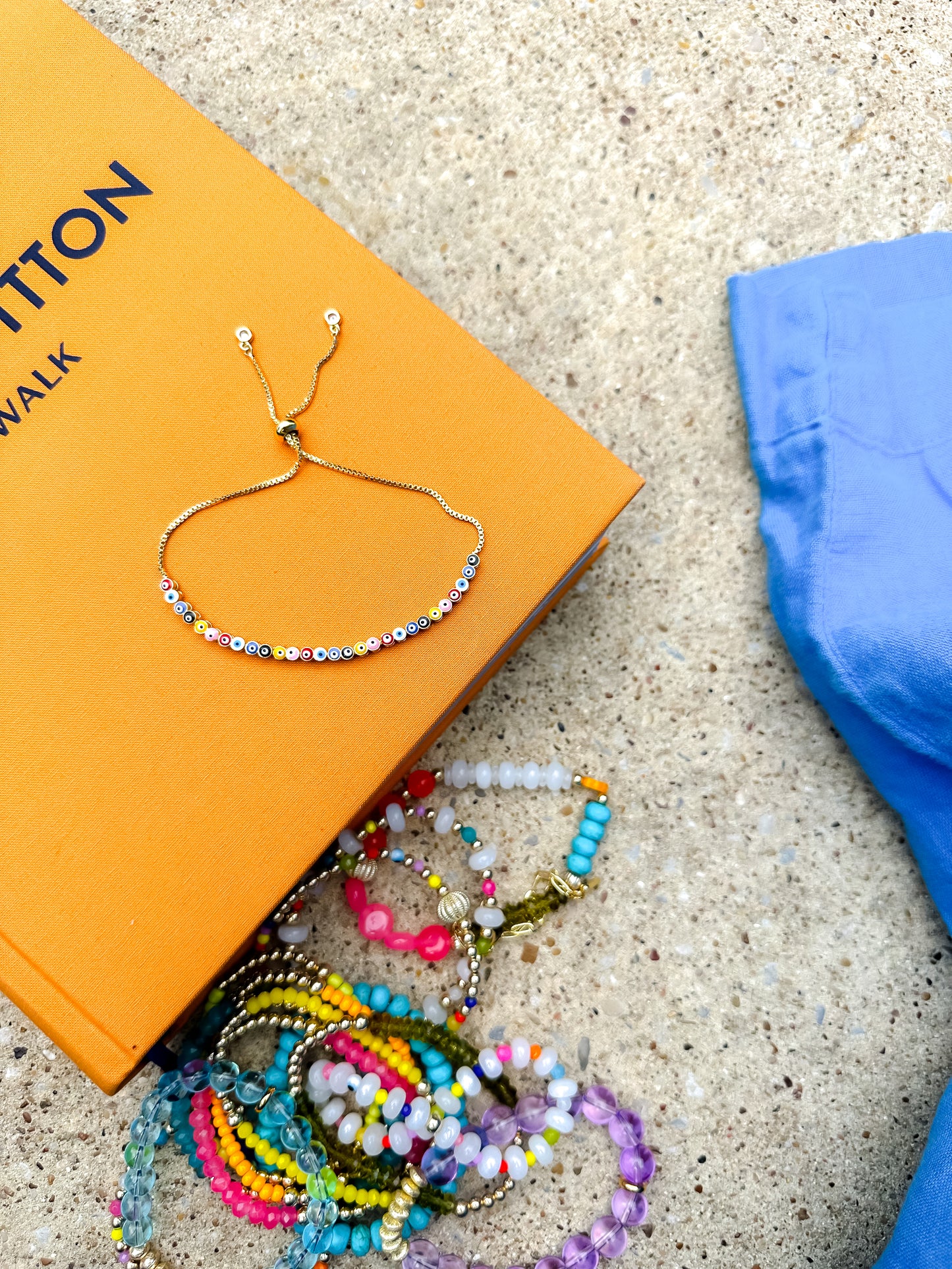 Evil Eye Adjustable Bracelet