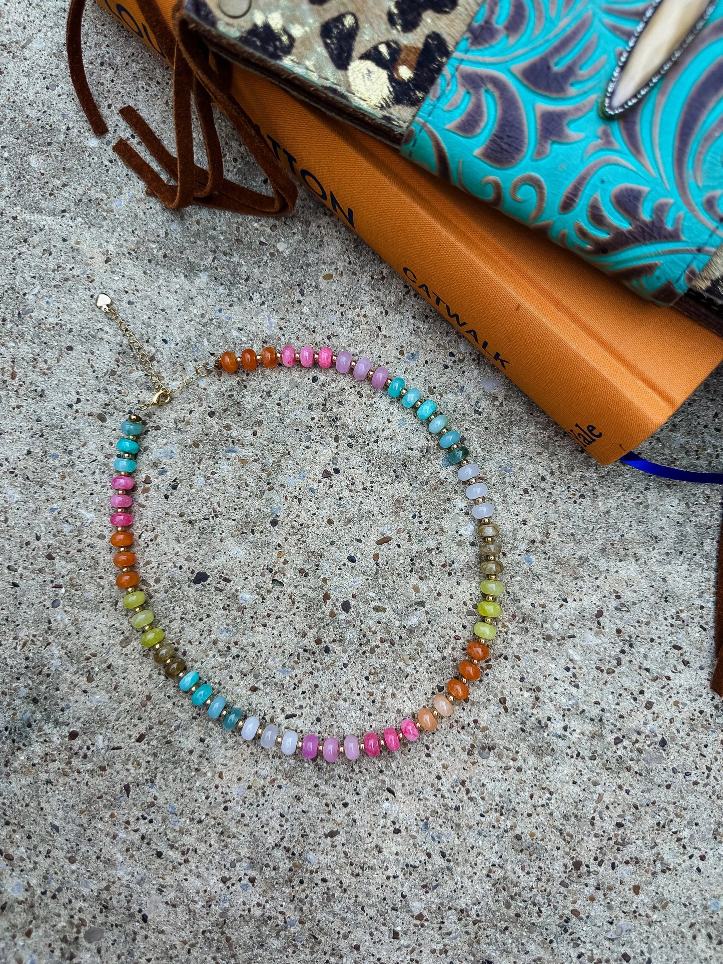 Candy Gemstone Necklace