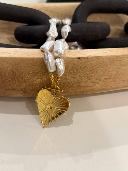 Swing My Heart Necklace