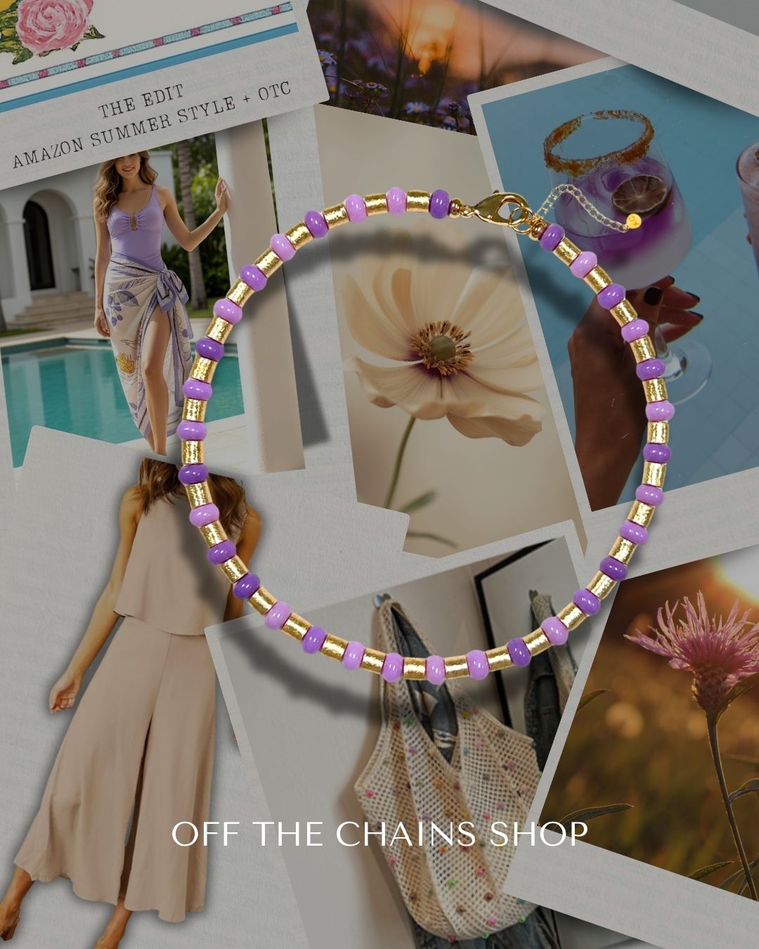 Manhattan Collar - Lavendar