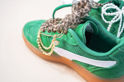 Evil Eye Safety Pin Shoe Swag