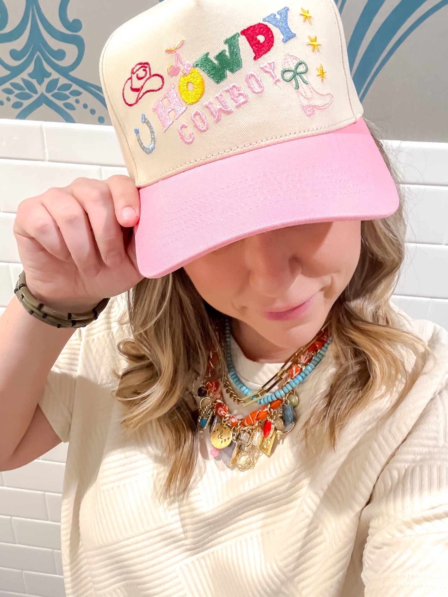 Howdy Cowboy Trucker Hat