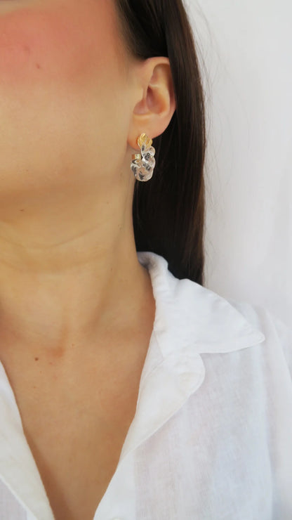 Antigua Hoops - Clear