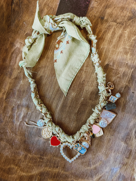 The Luxe Bandana Necklace
