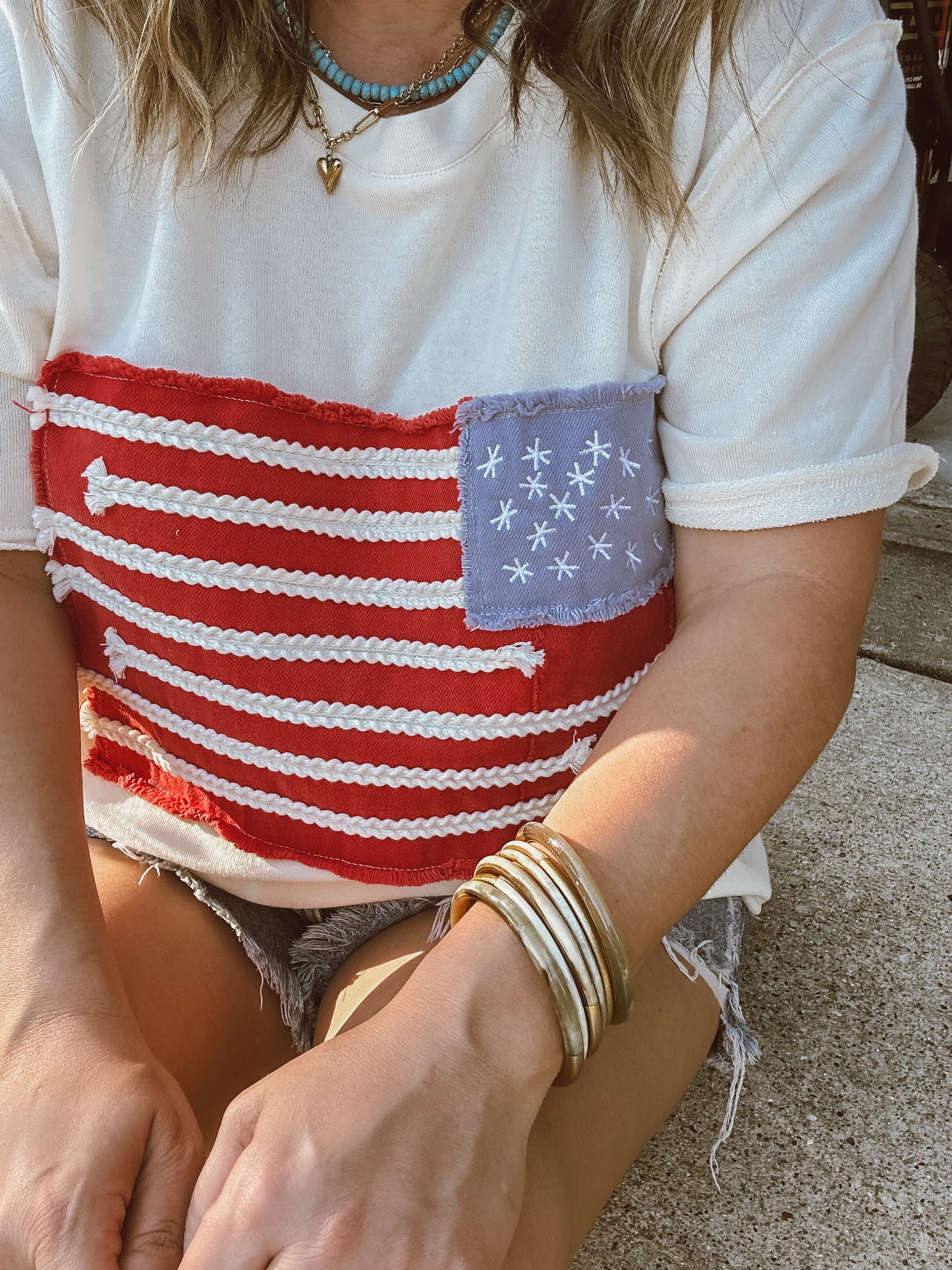 USA Flag Tee