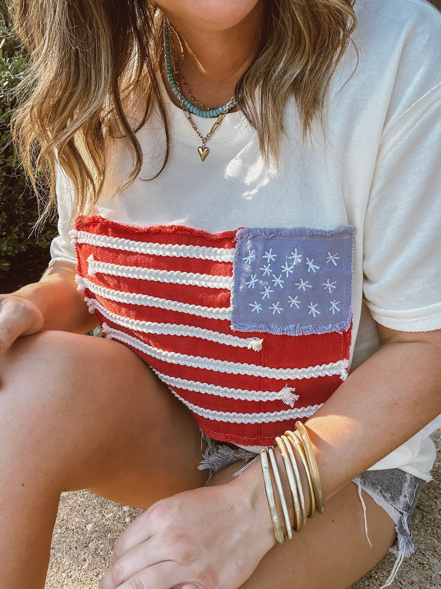 USA Flag Tee