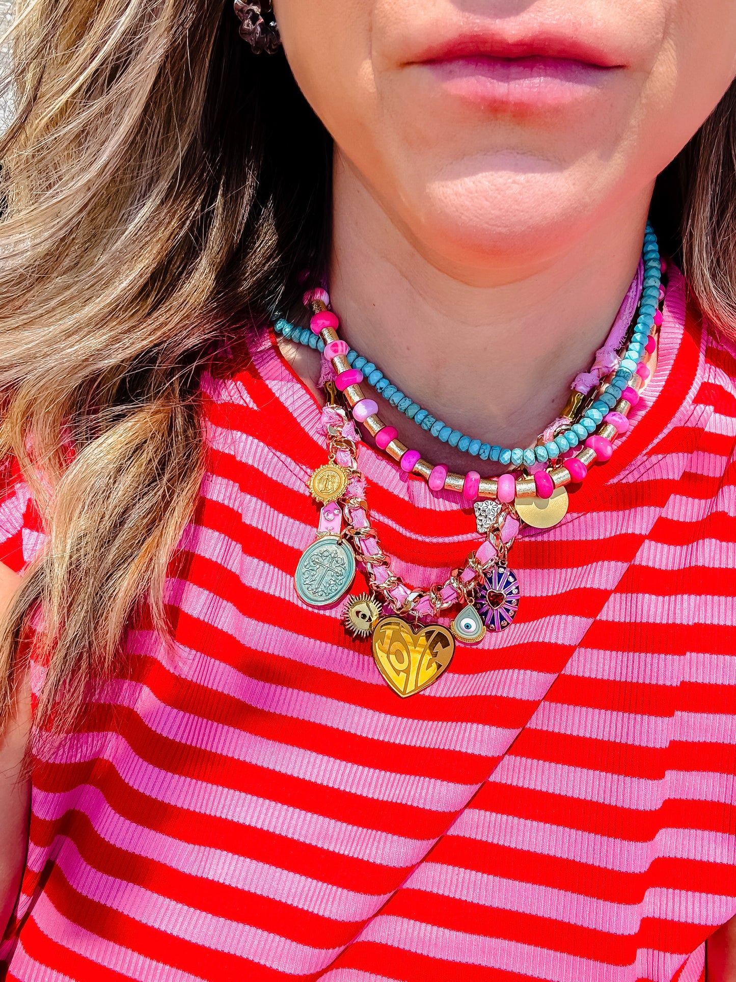 Manhattan Collar - Pink