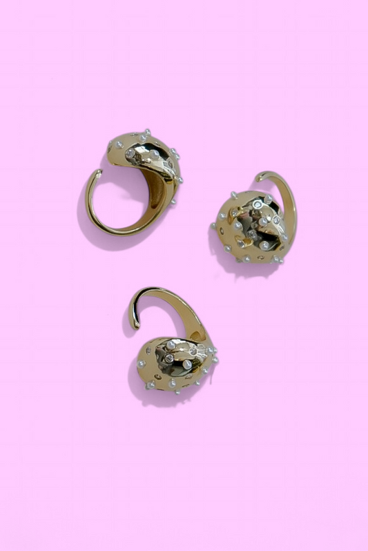Pearl & Rhinestone Ring