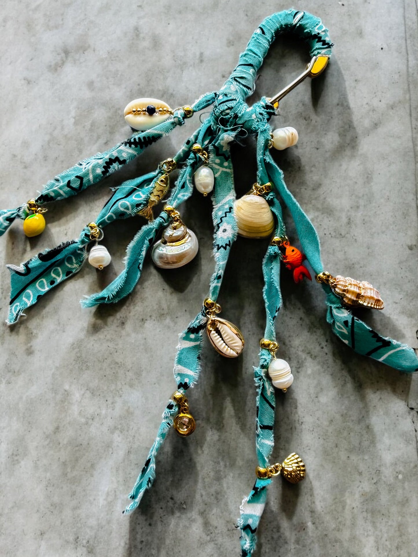 Seas the Day Bag Charm