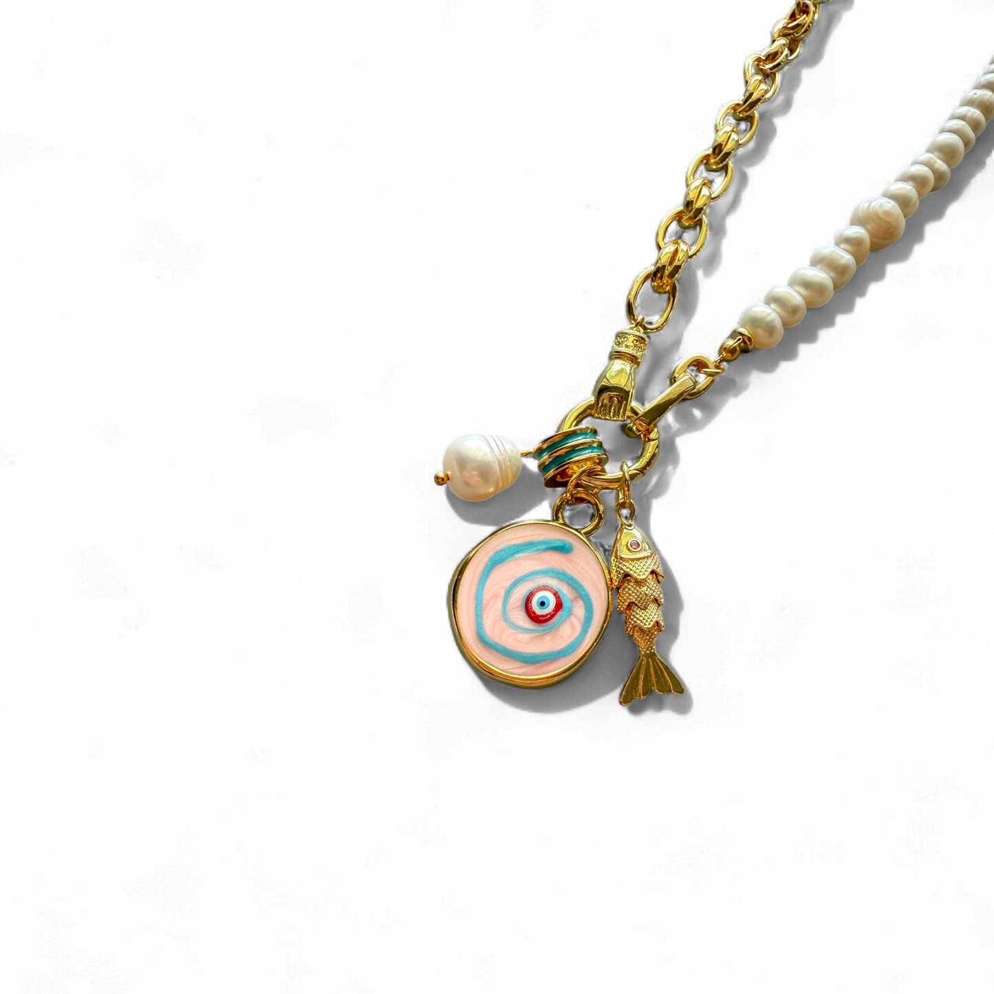 Sun Sea & Love Necklace